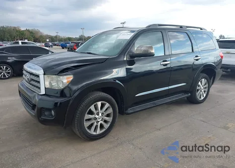 2012 Toyota Sequoia Platinum 5.7L V8 из США, поврежденный, VIN 5TDDW5G13CS062005